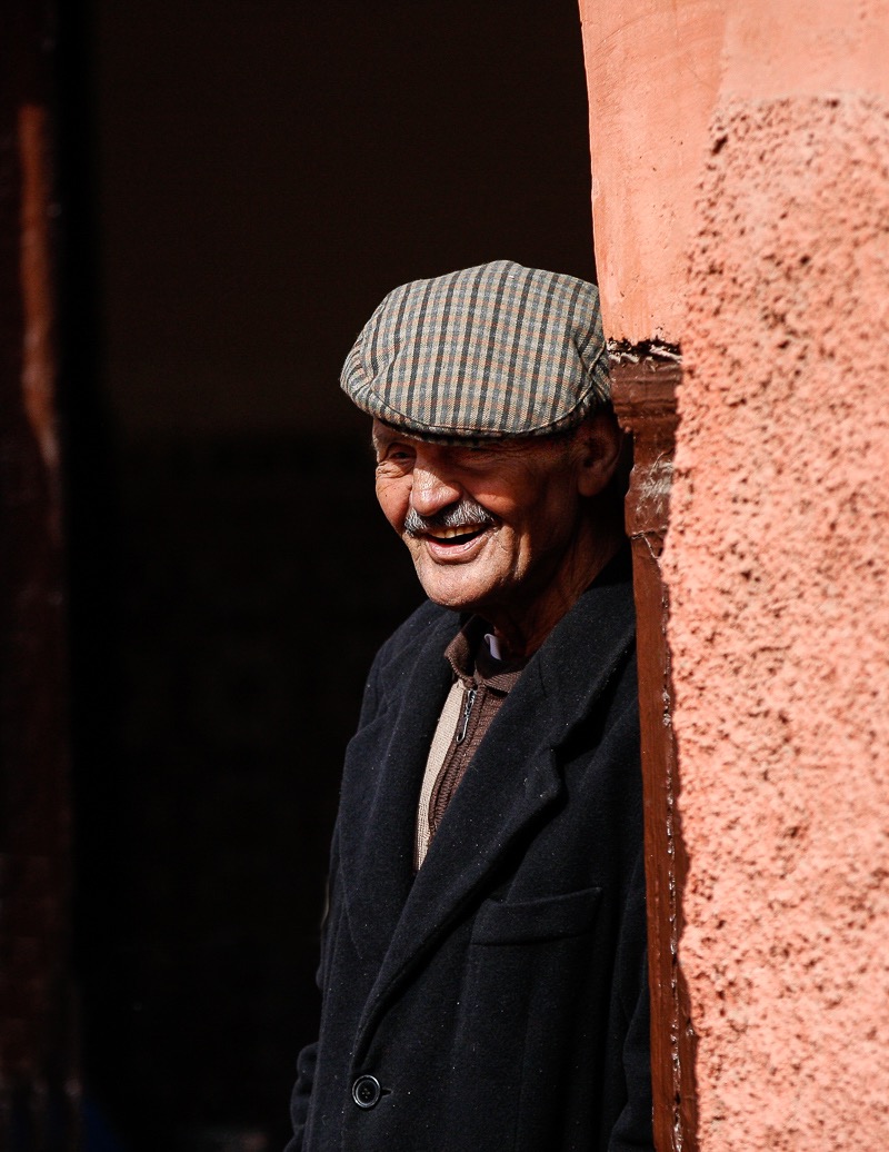Smiling man, Marrakesh, Morocco