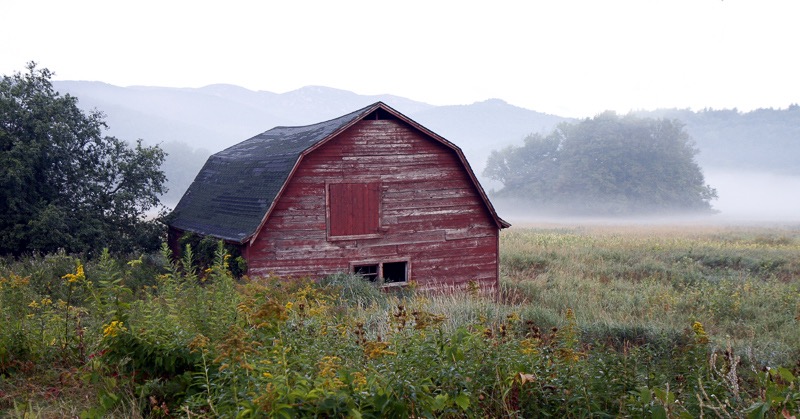 The red barn, Keene, NY
