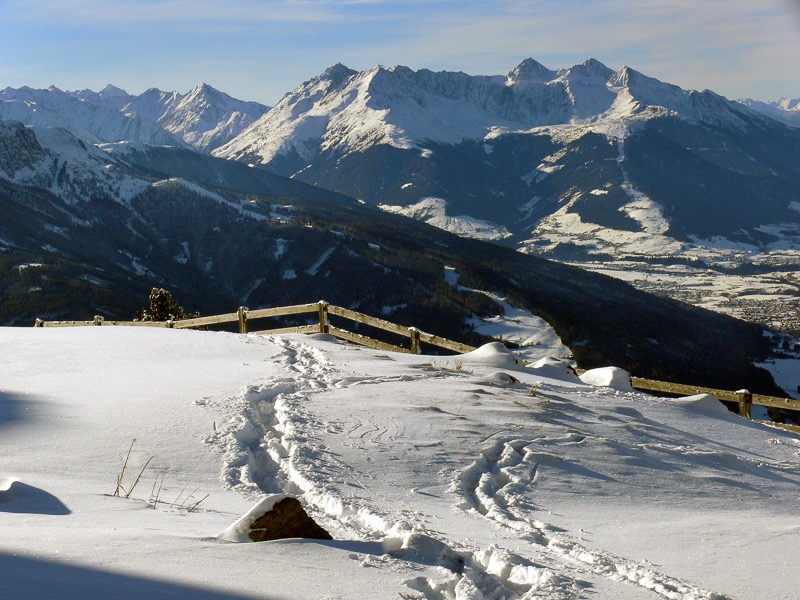 Tracks in the Austrian Alps
